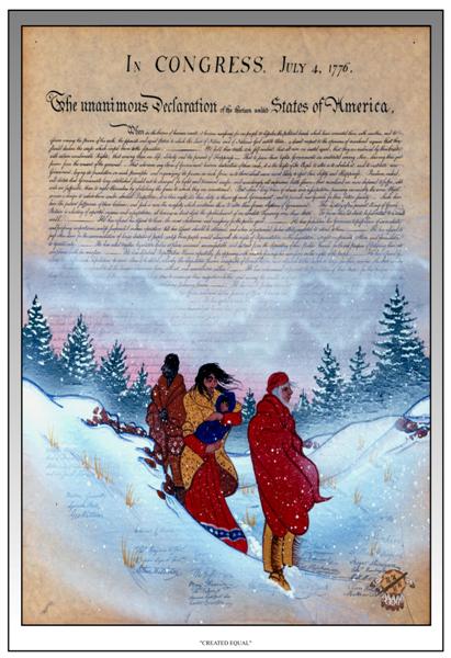 “We hold these truths to be self-evident, that all men are created equal.” - Declaration of Independence